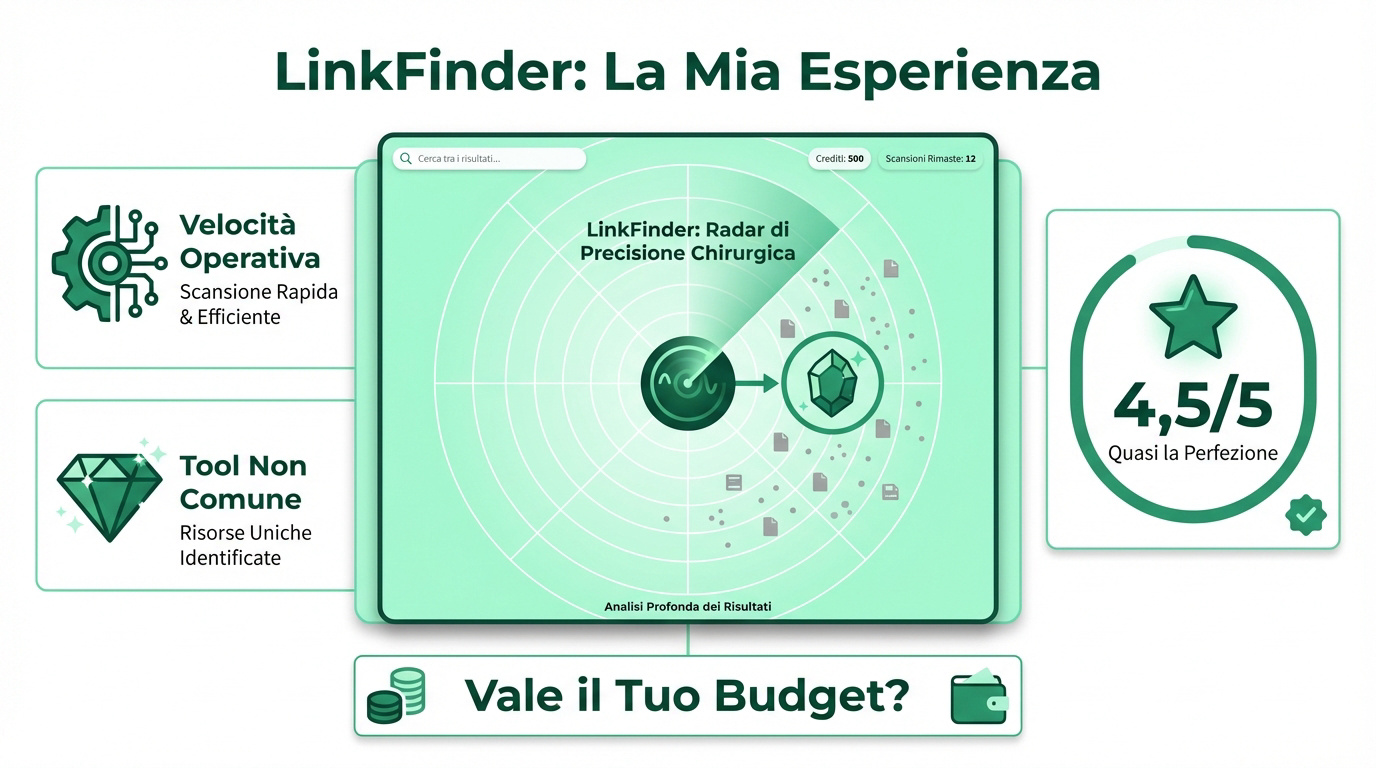 Recensione LinkFinder: analisi della mia esperienza